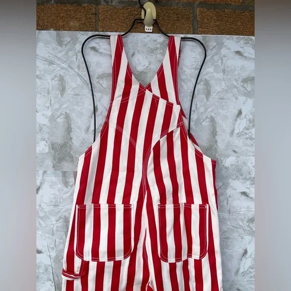 LISA SAYS GAH Lucy Overall - Pomodoro Stripe size S/XS - Picture 14 of 17